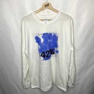Frank Ocean Blonded Blond 42% Voters Longsleeve Tour Merch in White Large